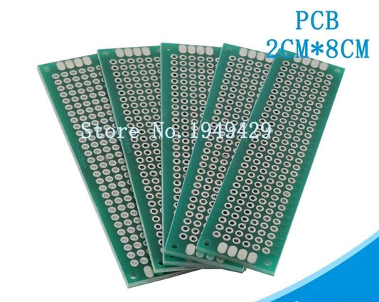 Double Side Prototype PCB 2x8cm